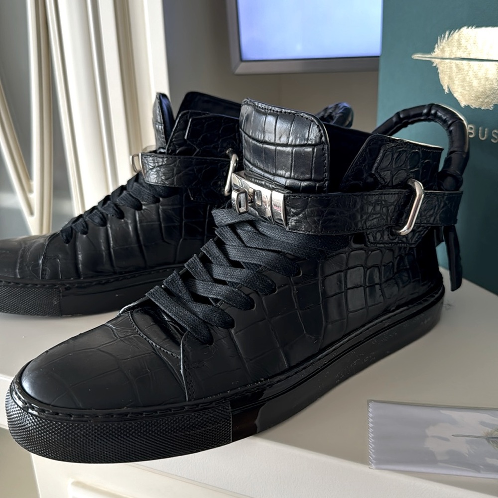 Buscemi/ high top leather / size 41